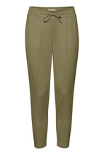 Load image into Gallery viewer, ICHI Kate Cropped Trousers - Kalamata