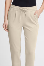 Load image into Gallery viewer, ICHI Kate Cropped Trousers - Doeskin
