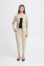 Load image into Gallery viewer, ICHI Kate Cropped Trousers - Doeskin