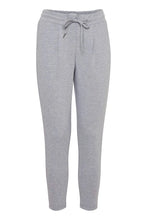 Load image into Gallery viewer, ICHI Kate Cropped Trousers - Grey Melange