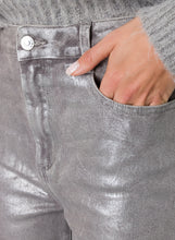 Load image into Gallery viewer, Yest  Pasclina Metallic Trousers - Silver Grey