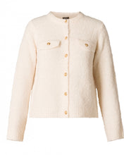 Load image into Gallery viewer, Yest  Perfecta Cardigan - Sandy White Melange