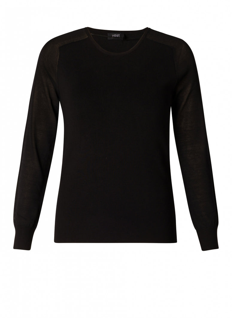 Yest Petronella Jumper - Black