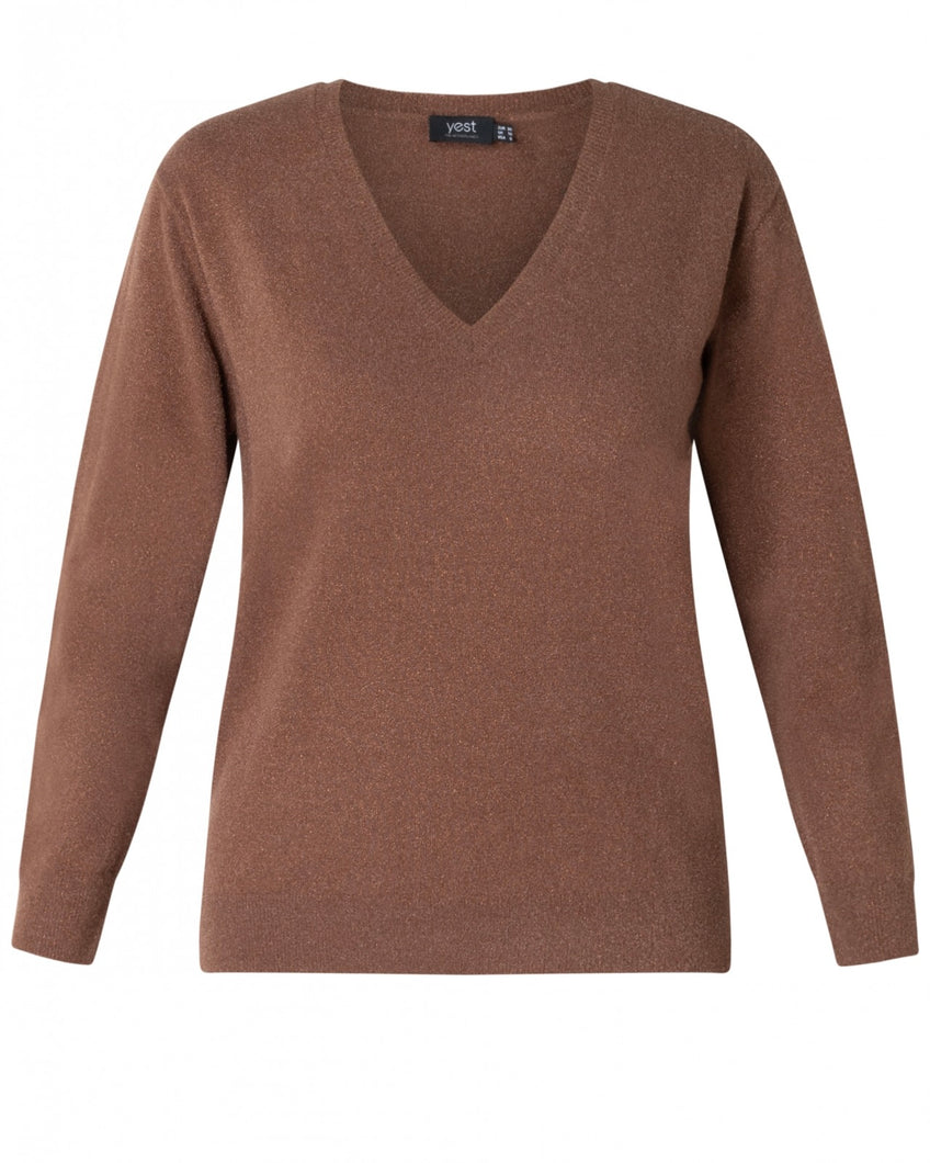 Yest Delysia Top - Cooper Brown