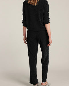 Yest Palmoma Pant - Black Lurex