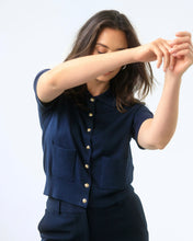 Load image into Gallery viewer, Yest Ilira Top - Navy