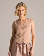 Load image into Gallery viewer, Yest Sabi Waistcoat - Baked Clay