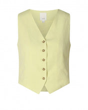 Load image into Gallery viewer, Yest Sabi Waistcoat - Pastel Yellow