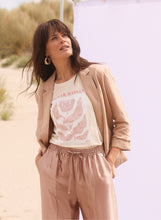 Load image into Gallery viewer, Yest Ivamaria Essential Tee - Natural