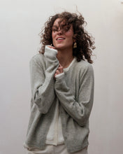 Load image into Gallery viewer, Yest Brandi Essential Sweater - Grey Olive/Beige Cream