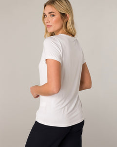 Base Level Yalba Tee - White