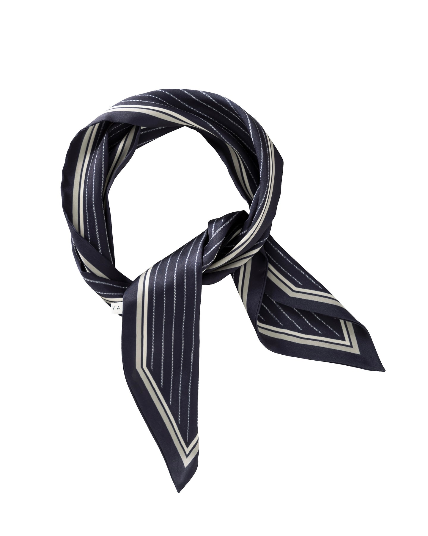 YAYA Stripe Scarf - Inkwell Blue