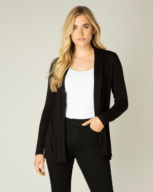 Base Level Yayla Cardigan - Black