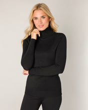 Load image into Gallery viewer, Base Level Yuen Roll Neck Jumper - Black