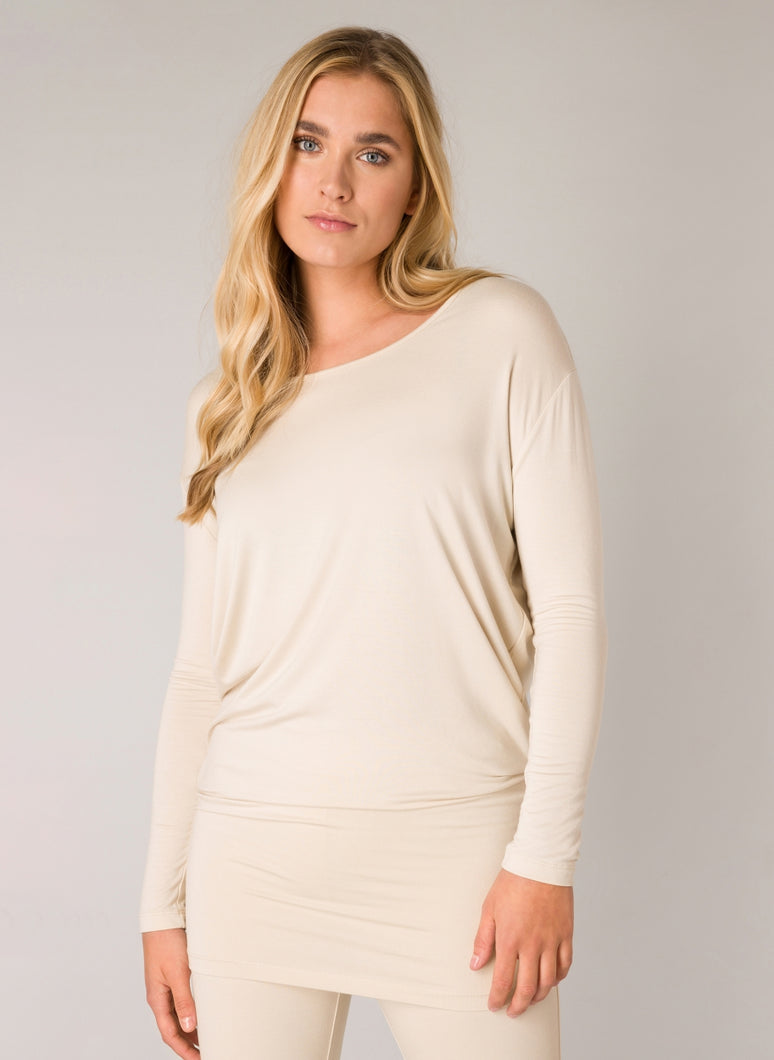 Base Level - Yolanda Top - Light Beige