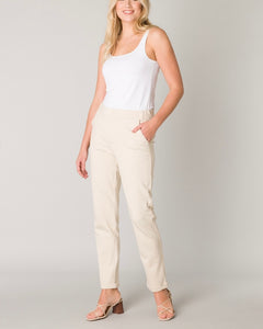 Base Level  Yoel Trouser - Light Beige