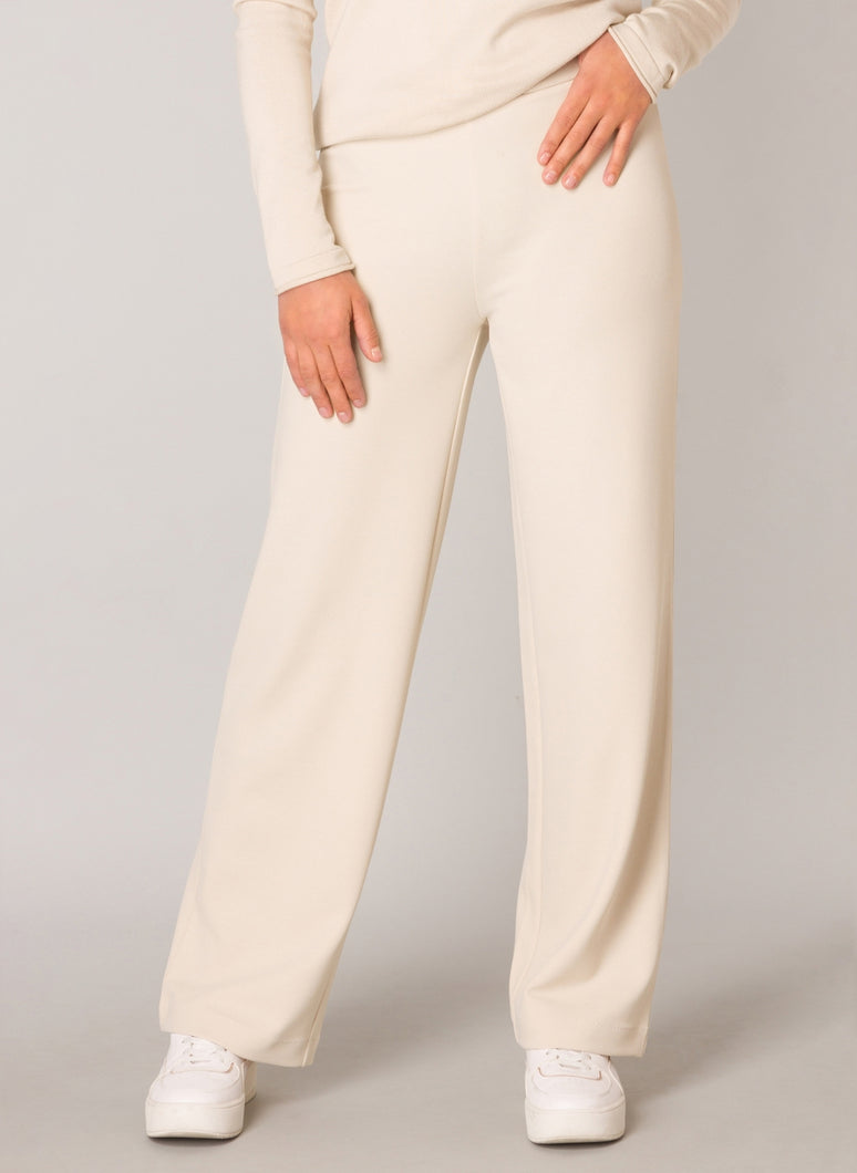 Base Level - Yarah Trouser - Light Beige