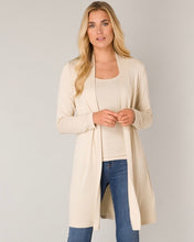 Load image into Gallery viewer, Base Level Yayla Long Cardigan -  Light Beige