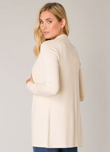 Base Level Yayla Cardigan - Light Beige