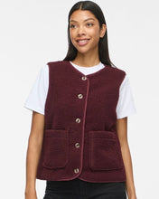 Load image into Gallery viewer, Vila Ada Teddy Gilet