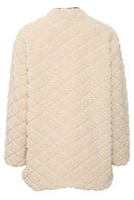 Load image into Gallery viewer, ICHI Solava Quilted Teddy Jacket