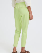 Load image into Gallery viewer, ICHI Kate Cropped Trousers - Lily Green