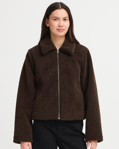 ICHI Hatavo Jacket - Chocolate Torte