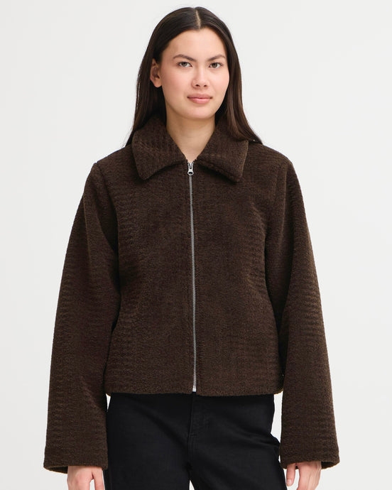 ICHI Hatavo Jacket - Chocolate Torte