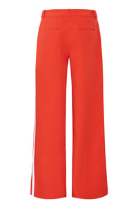 ICHI Folavi Trouser - Fiery Red