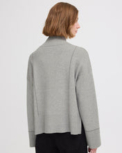 Load image into Gallery viewer, ICHI Ballia Cardigan  - Grey Melange