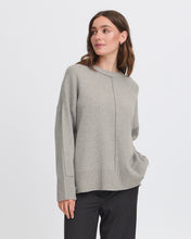 Load image into Gallery viewer, ICHI Ballia Jumper   - Grey Melange
