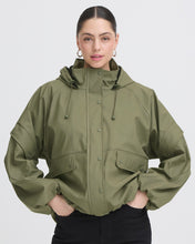 Load image into Gallery viewer, ICHI Tazo Jacket  - Deep Linchen Green