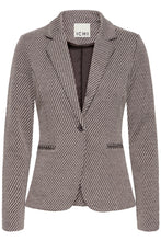 Load image into Gallery viewer, ICHI Kate Twillish Blazer - Java Almond Milk Brown