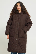 Load image into Gallery viewer, ICHI Hansa Padded Coat - Mole