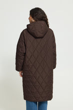 Load image into Gallery viewer, ICHI Hansa Padded Coat - Mole