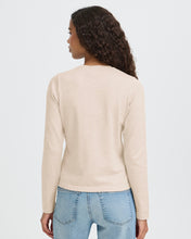 Load image into Gallery viewer, ICHI Luls Round Neck Cardigan - Oatmeal Melange