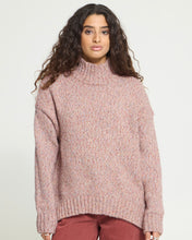 Load image into Gallery viewer, ICHI Funnel Neck Jumper - Pink Mix