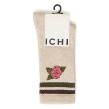 Load image into Gallery viewer, ICHI Melle Crew  Sock - Nature