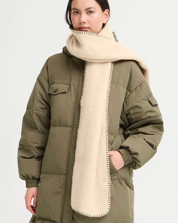 ICHI Glebbi Scarf - Doeskin
