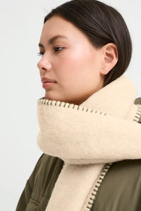 ICHI Glebbi Scarf - Doeskin