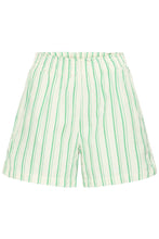 Load image into Gallery viewer, ICHI Jovil Shorts - Greenbriar Stripe