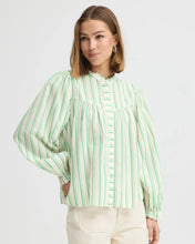 Load image into Gallery viewer, ICHI Jovil Shirt - Greenbriar Stripe