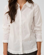 Load image into Gallery viewer, Culture Margi Antoinett Frill Shirt - Gardenia
