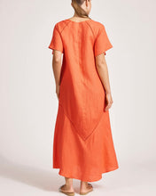 Load image into Gallery viewer, Eb &amp; Ive Miramar Linen Maxi Dress - Coral