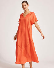 Load image into Gallery viewer, Eb &amp; Ive Miramar Linen Maxi Dress - Coral