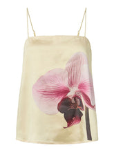 Load image into Gallery viewer, Yas Orchida Satin Maxi  Cami Top
