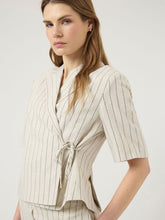 Load image into Gallery viewer, Yas Linura Wrap Short Sleeve Blazer