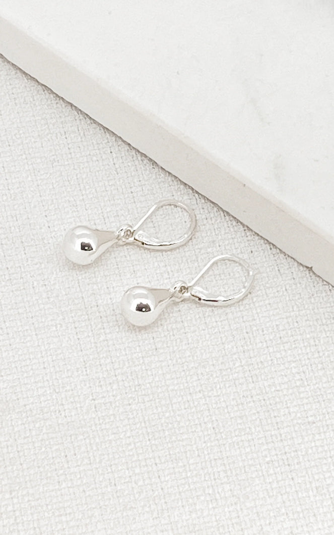 Envy Teardrop Earring - Silver