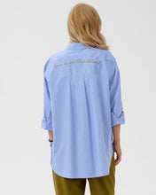 Load image into Gallery viewer, Culture Ebony Shirt - Blue Stripe