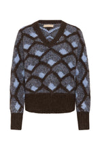 Load image into Gallery viewer, Culture Gilan Pullover - Brown/Blue
